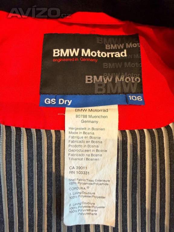 Foto inzerátu Textilní kombinéza BMW GS Dry