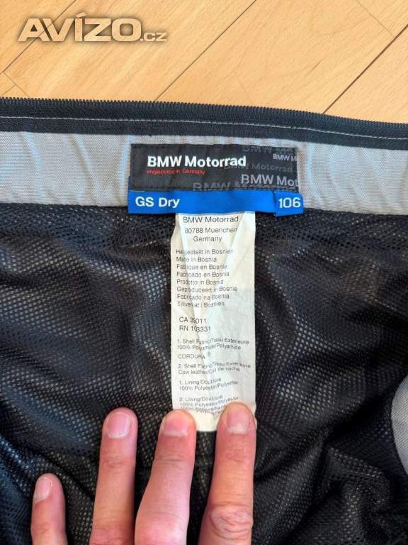 Foto inzerátu Textilní kombinéza BMW GS Dry