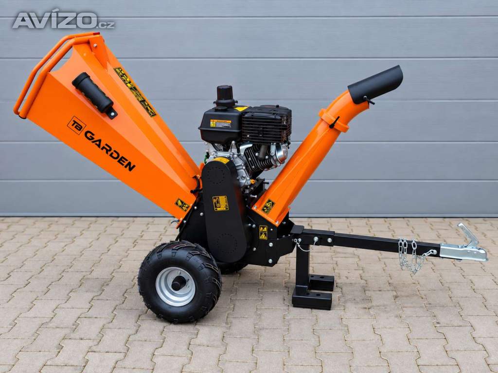 Foto inzerátu Benzínový štěpkovač TB Garden GS1500 15 HP 12 cm