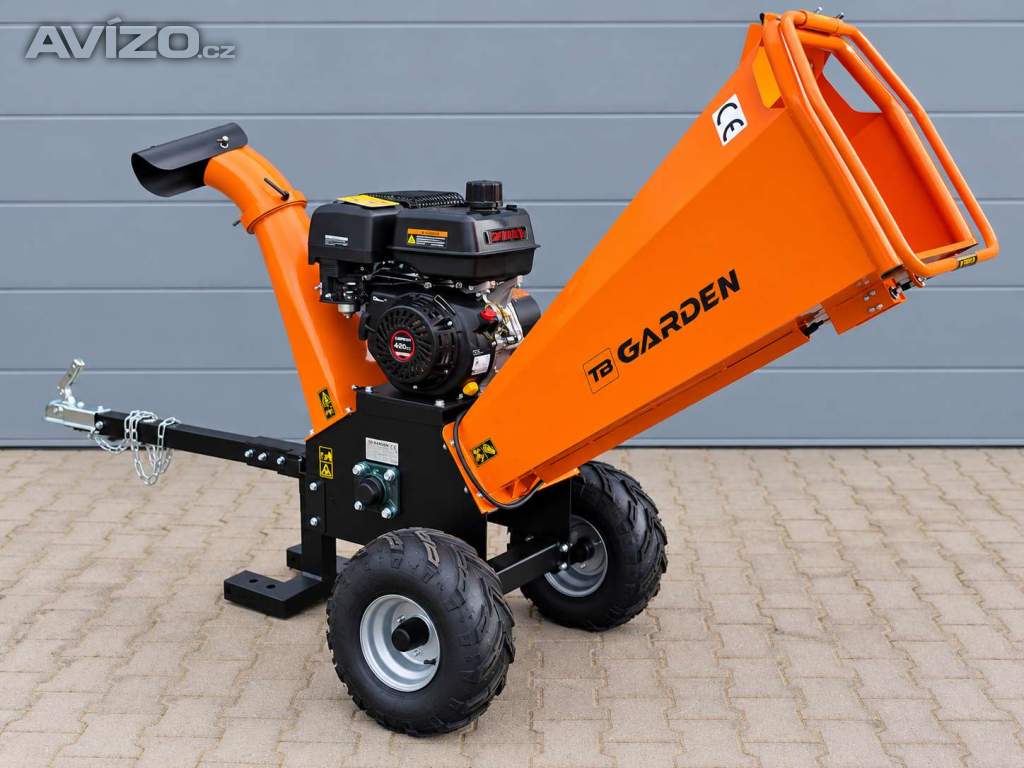 Foto inzerátu Benzínový štěpkovač TB Garden GS1500 15 HP 12 cm