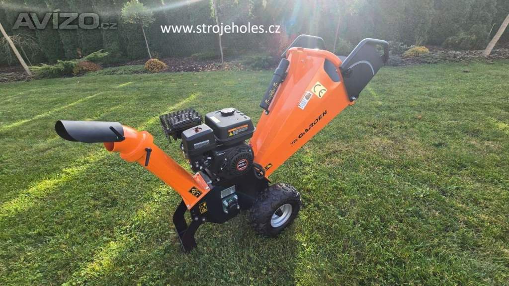 Benzínový štěpkovač GS650 6,5 HP, větve až 10 cm