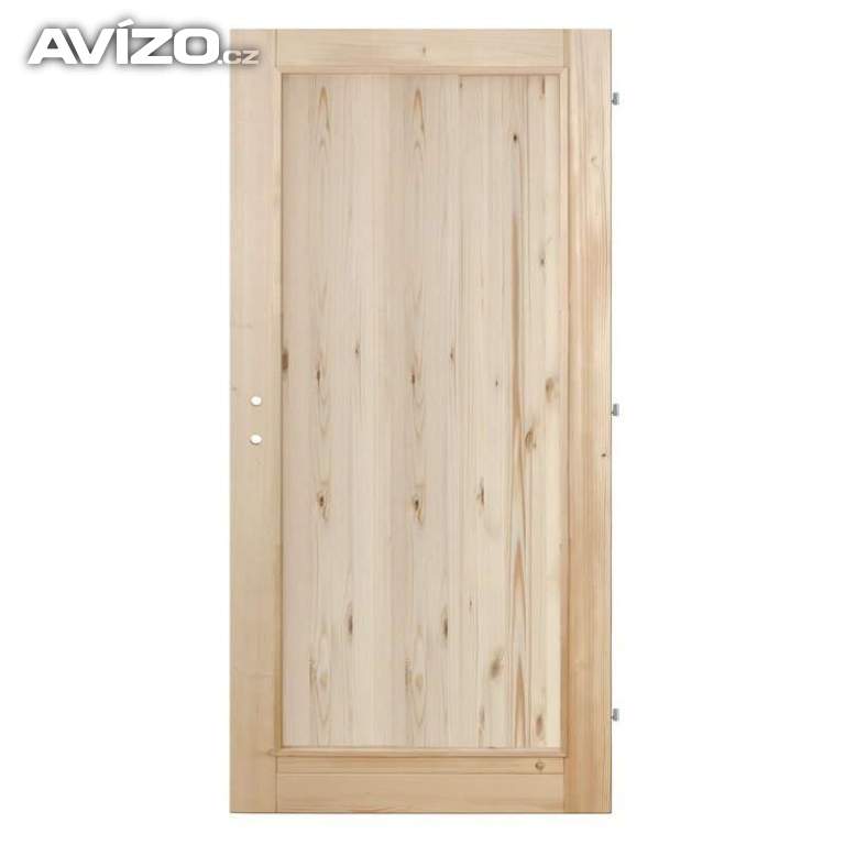 Interiérové dveře Plné lištované, masiv smrk 70P