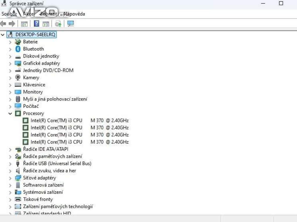Foto inzerátu Prodam notebook Hp 630 s win11 a 8 gb ram ddr3