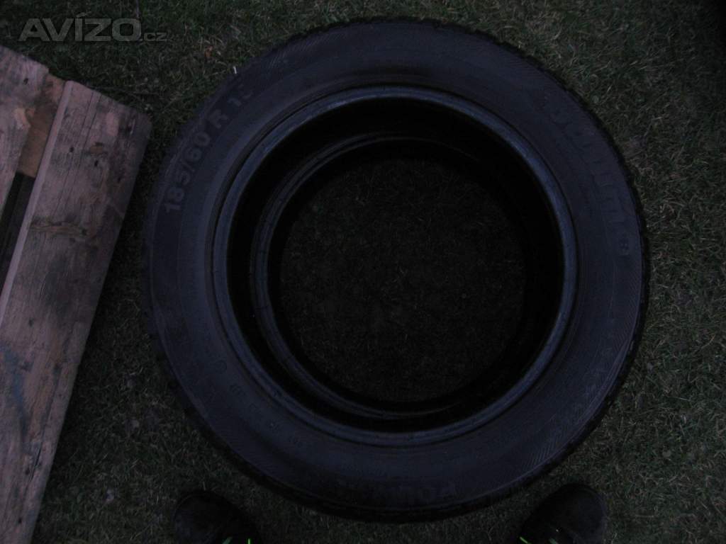 Foto inzerátu PRODÁM ZIMNÍ PNEU 185/60R15 BARUM POLARIS3 88T 8x