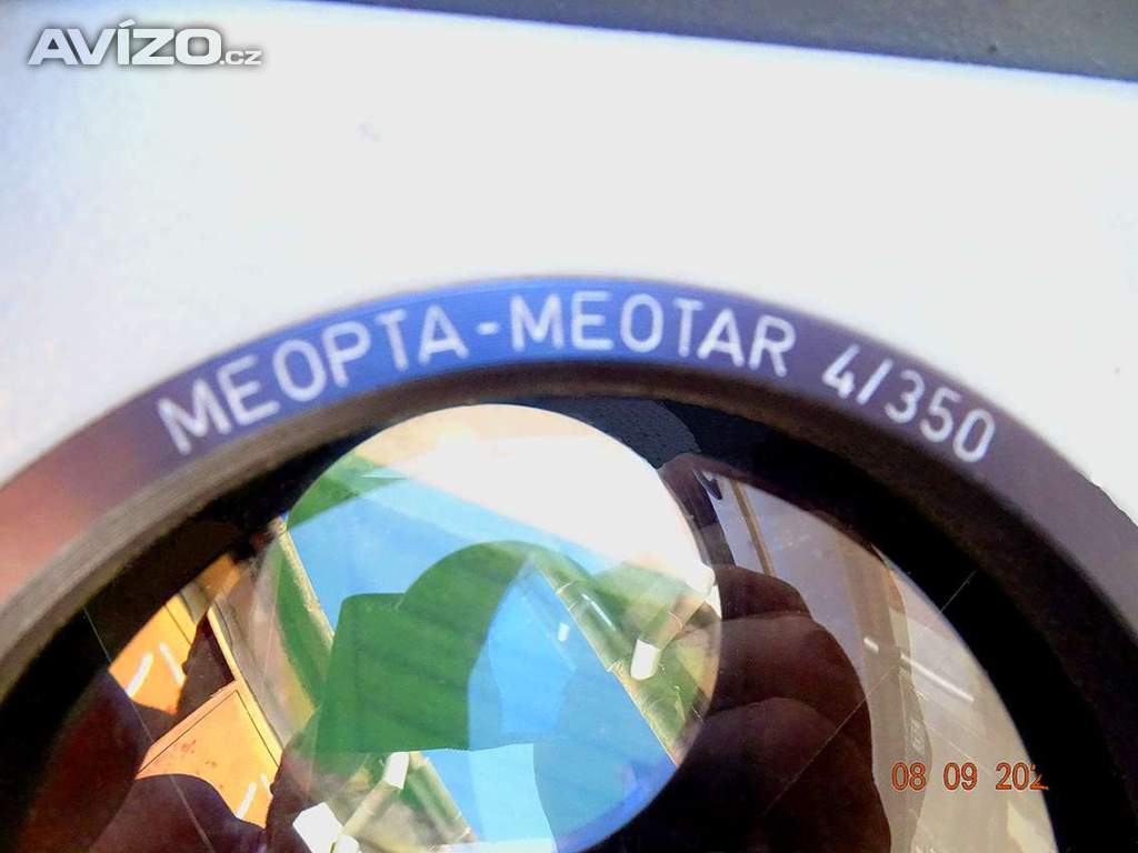 Foto inzerátu Objektivová hlava Meopta Meotar – objektiv 4/350 (Meostigmat) 