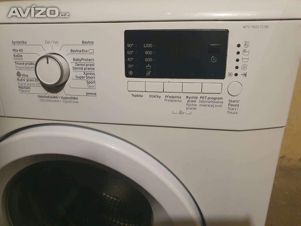 Foto inzerátu PRACKA BEKO,BOCNI PLNENI,7KG,PLNE FUNKCNI,TRIDA A+++,1200 OT.