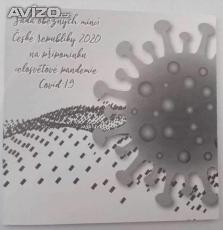 Vzácná sada oběžných mincí Covid ( emise jen 500 ks. )