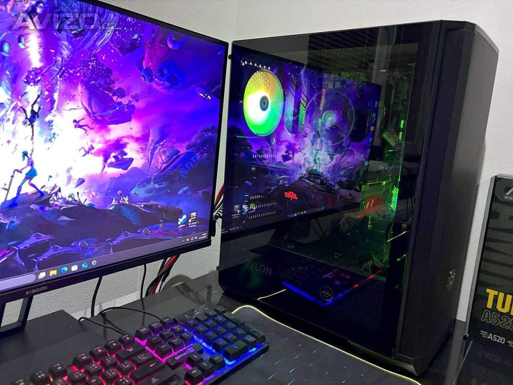 Foto inzerátu Herní PC Ryzen 5 | RX580 8GB | 16GB RAM| NVME | ARGB | WiFi+BT | ZÁRUKA