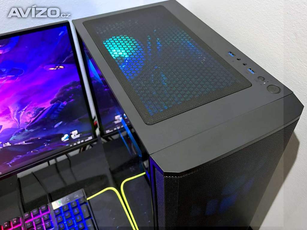 Foto inzerátu Herní PC Ryzen 5 | RX580 8GB | 16GB RAM| NVME | ARGB | WiFi+BT | ZÁRUKA