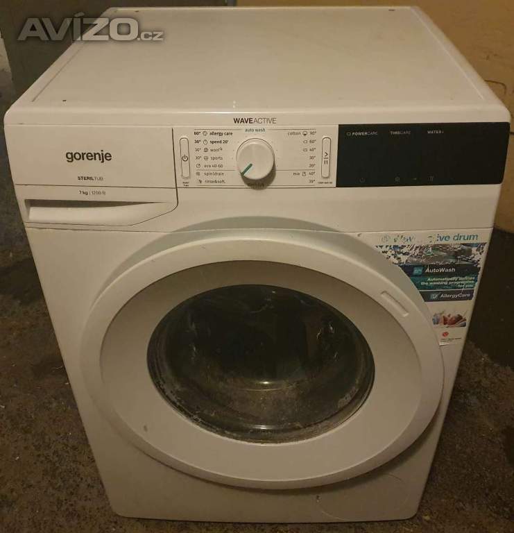 PRACKA GORENJE WE 723,BOCNI PLNENI,7KG,DISPLEJ,PLNE FUNKCNI,1200 OT 