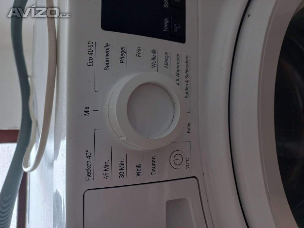 Foto inzerátu Prodám pračku,Bauknecht (model BPW 814 A, kapacita 8 kg, 1400 ot./min).