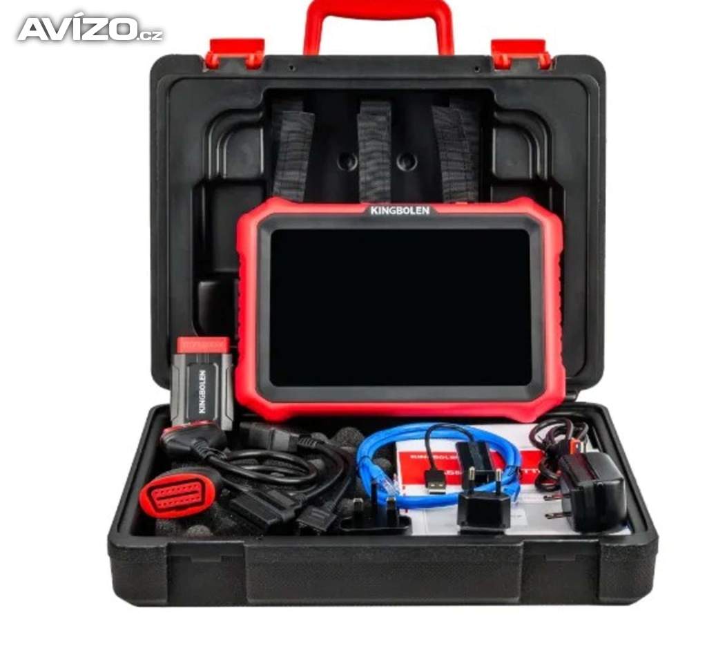 AUTO DIAGNOSTIKA KINGBOLEN K8 PRO,NOVA,10P DISPLEJ,DOKLADY,2 ROKY ZARUKA