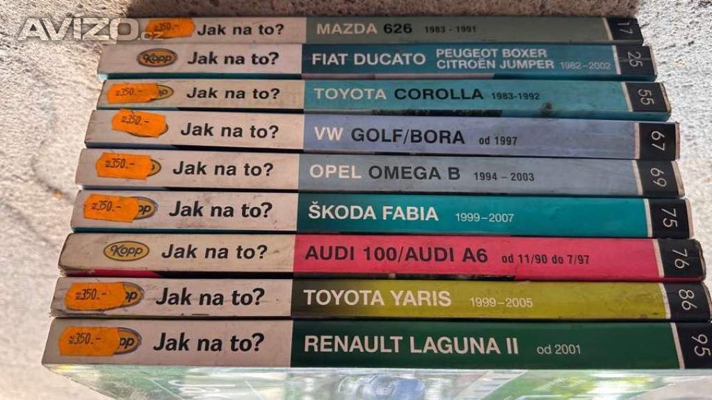 Foto inzerátu Jak na to? ÚDRŽBA A OPRAVY AUTOMOBILŮ /Kopp/ 