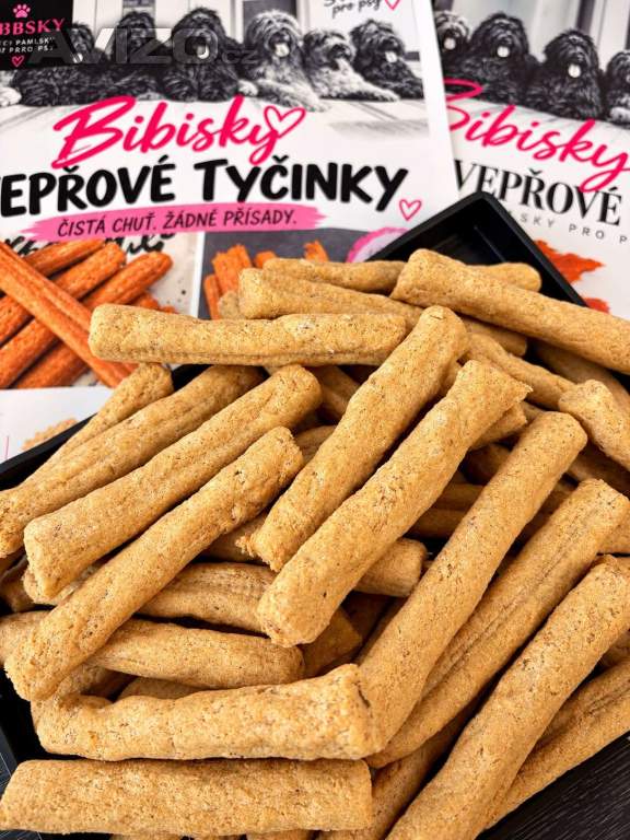 Foto inzerátu Ochutnávkový box pro psy Bibisky – 3 druhy pamlsků, 250 g