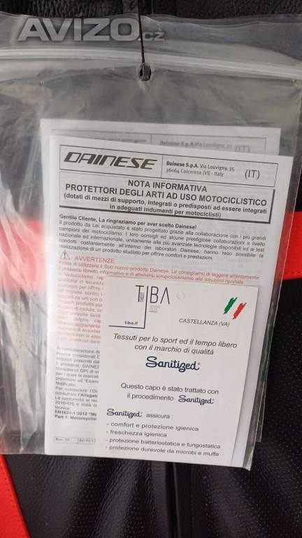 Foto inzerátu Juniorská kožená 1 - dílná kombinéza Dainese Gen-Z Junior Perf