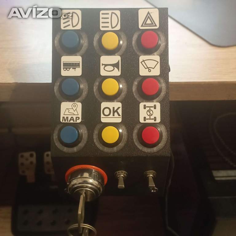 Foto inzerátu Panel Euro Truck + zapalování ETS ATS