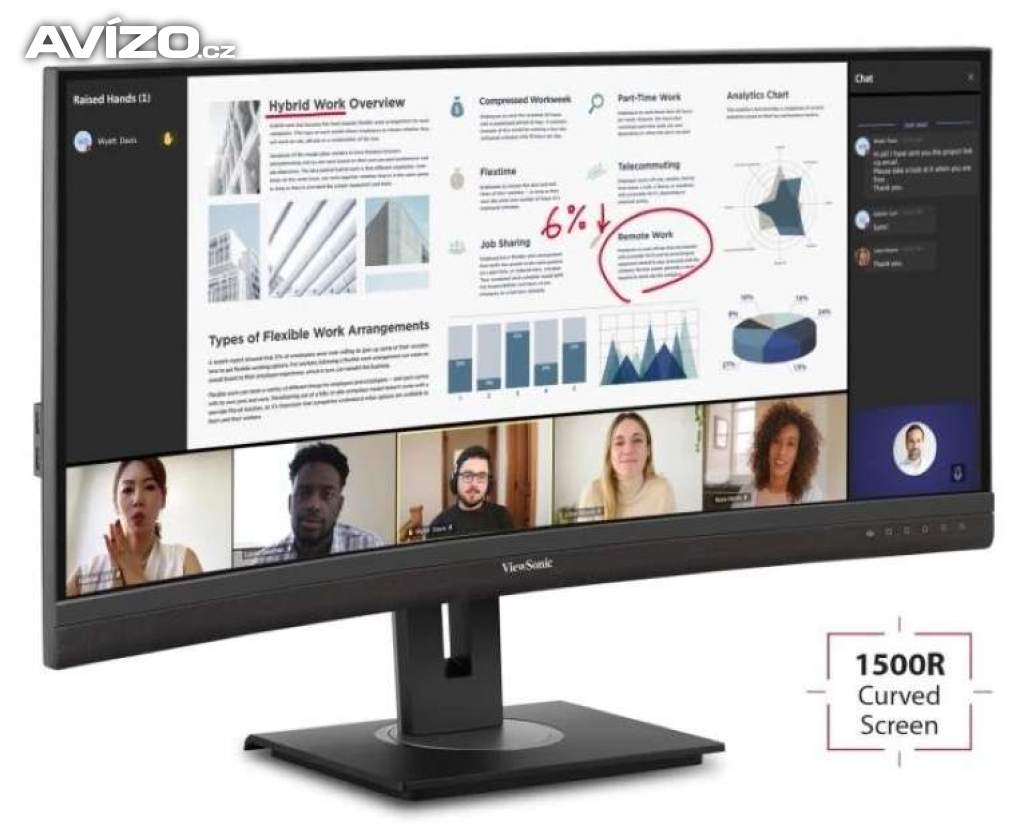 Foto inzerátu 34 ViewSonic VG3456C WorkPro,záruka