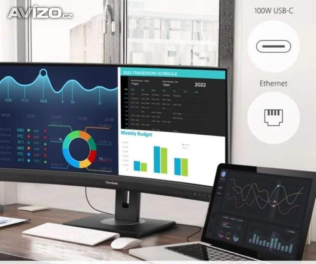 Foto inzerátu 34 ViewSonic VG3456C WorkPro,záruka