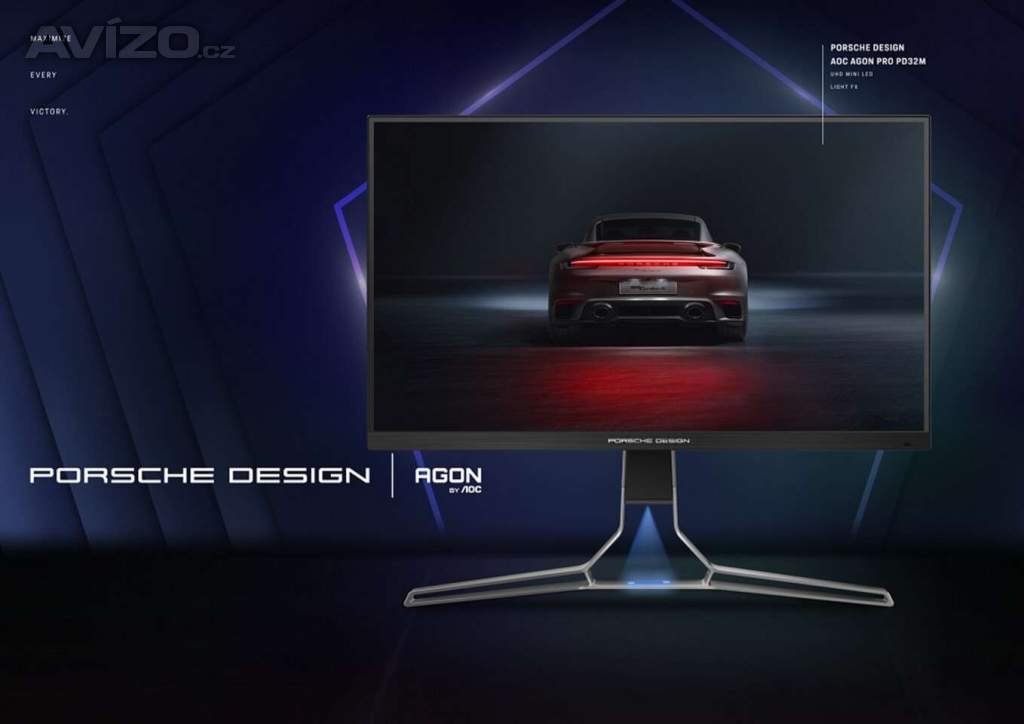 Herní AOC Agon Pro PD32M Porsche Design MINILED,zaruka