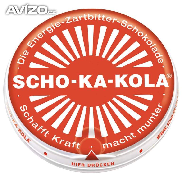 Scho-Ka-Kola čokoláda energetická hořká 100g