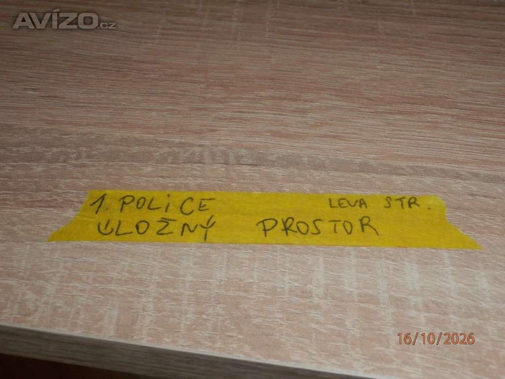 Foto inzerátu Skříň s posuvnými dveřmi a úložným prostorem Nová 2Roky stará. 195x181x60,5cm.