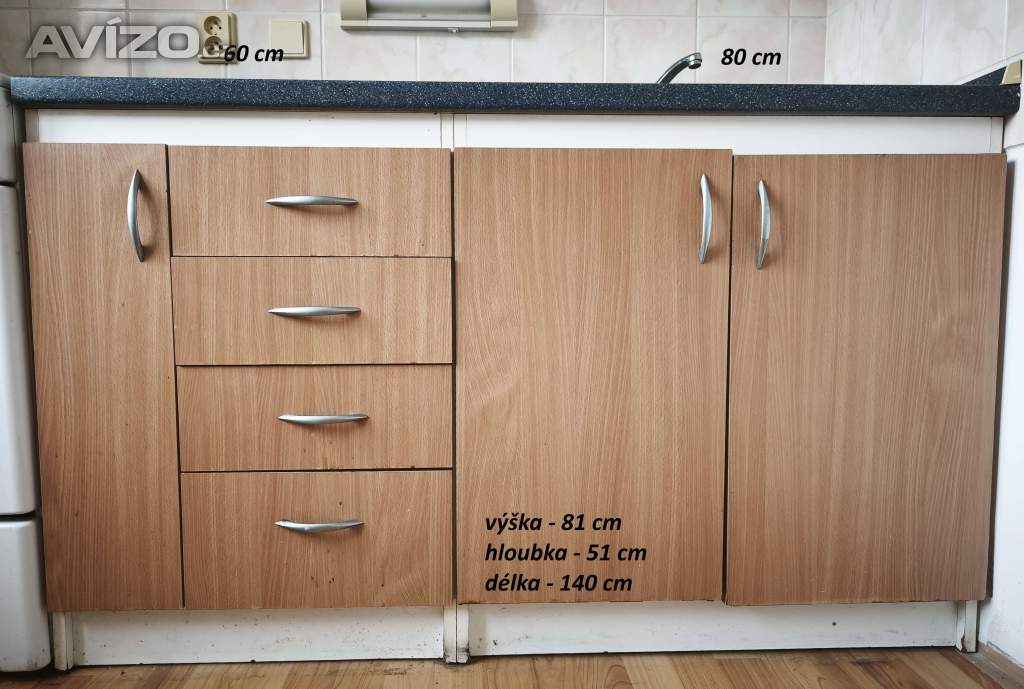 Foto inzerátu Malá kuchyňská linka (140 cm)