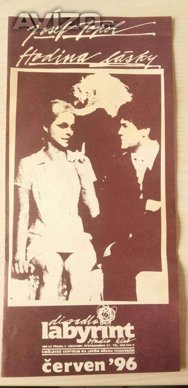 Divadlo Labyrint 1996 - program představení