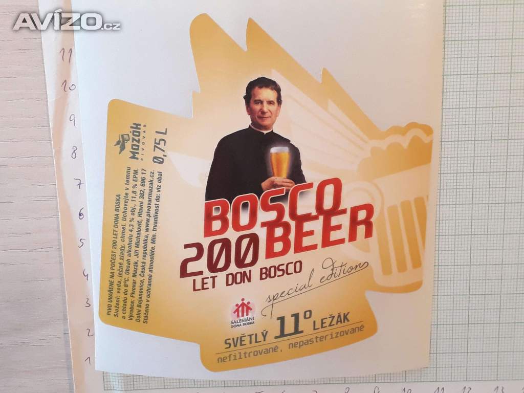 Mazák (Dolní Bojanovice) - Bosco Beer, světlý ležák 11