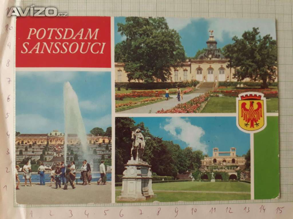 Potsdam (Německo) - zámek Sanssouci, Neue Kammern, oranžérie
