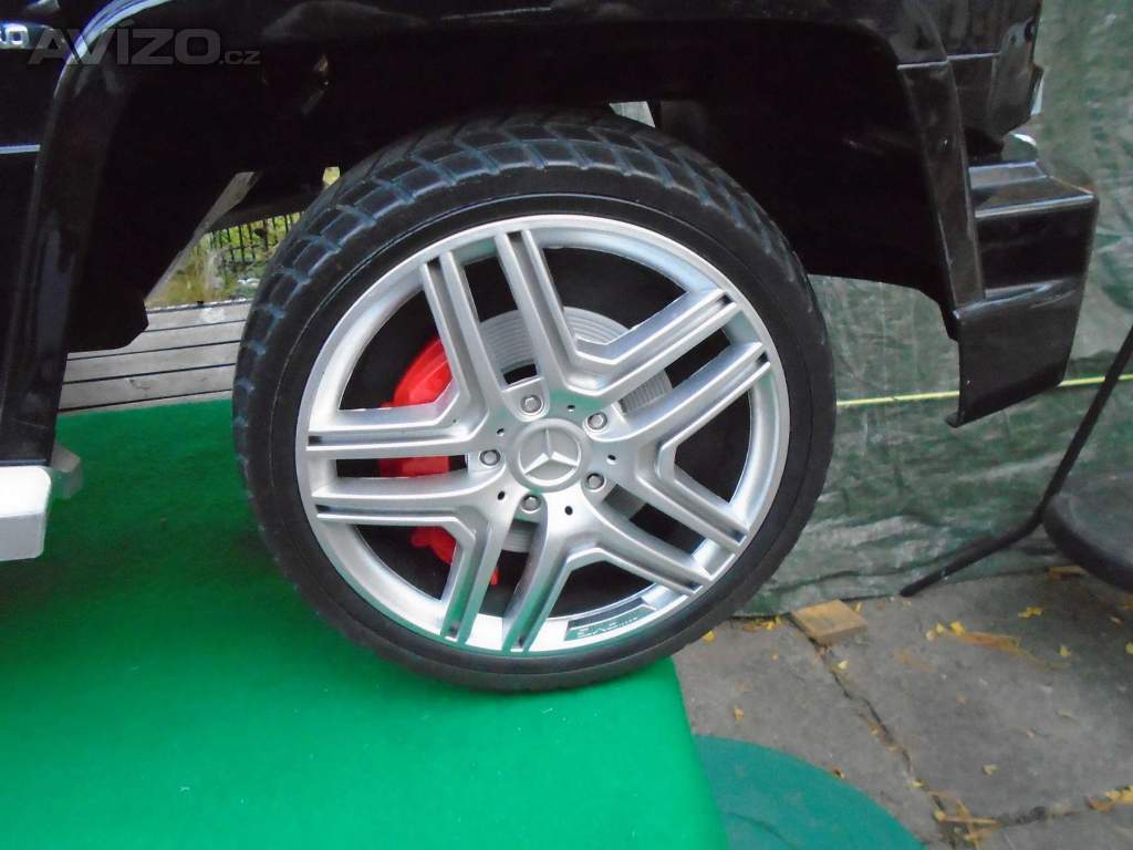 Foto inzerátu Dětské elektrické auto Mercedes Benz AMG G63 pro 1 dítě pěkný stav zánovní baterie