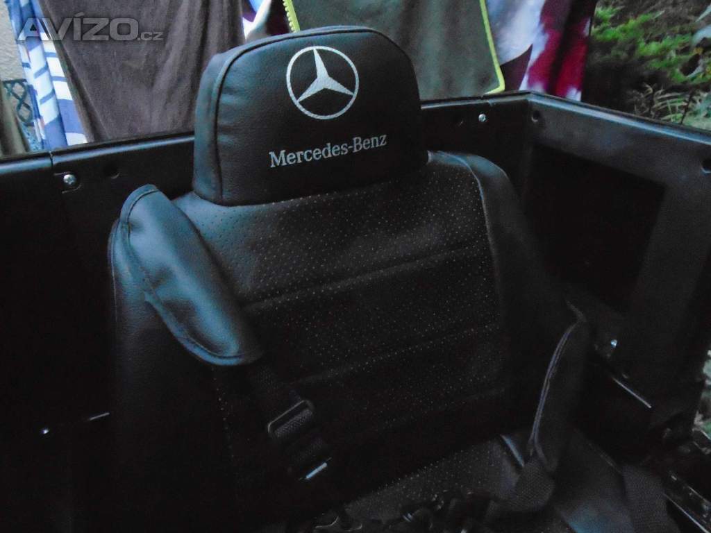 Foto inzerátu Dětské elektrické auto Mercedes Benz AMG G63 pro 1 dítě pěkný stav zánovní baterie