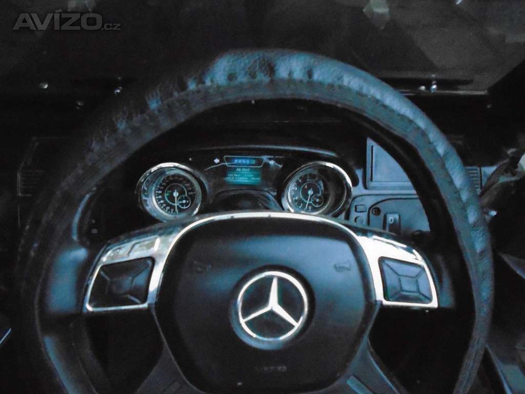 Foto inzerátu Dětské elektrické auto Mercedes Benz AMG G63 pro 1 dítě pěkný stav zánovní baterie