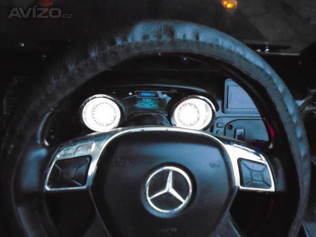 Foto inzerátu Dětské elektrické auto Mercedes Benz AMG G63 pro 1 dítě pěkný stav zánovní baterie