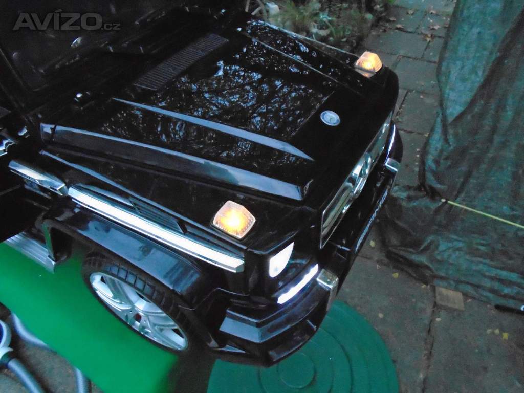 Foto inzerátu Dětské elektrické auto Mercedes Benz AMG G63 pro 1 dítě pěkný stav zánovní baterie