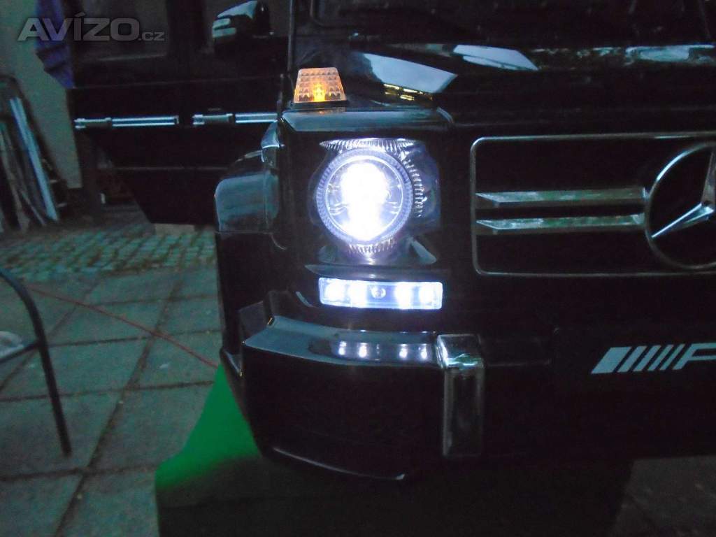 Foto inzerátu Dětské elektrické auto Mercedes Benz AMG G63 pro 1 dítě pěkný stav zánovní baterie