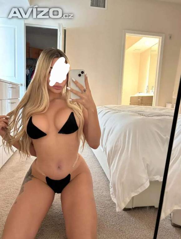 Foto inzerátu Pojď si užít s mladou Blondýnkou virtuální erotiku escort mimo jiné město 