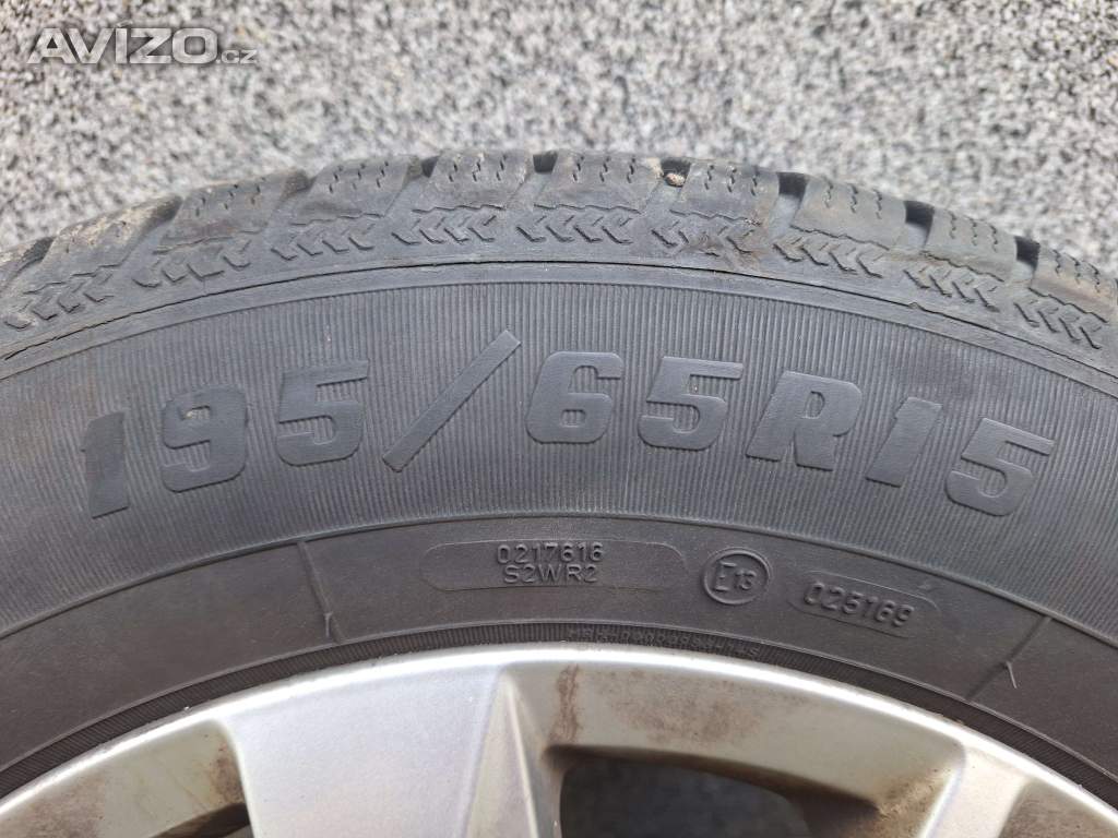 Foto inzerátu PRODÁM 4ks AL zimní kola 195/65 R15 
