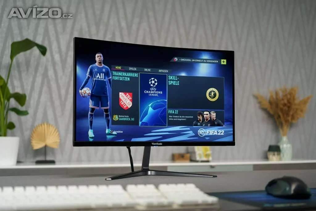 Foto inzerátu Herní prohnutý 24ˇViewSonic VX2418C Gaming,záruka