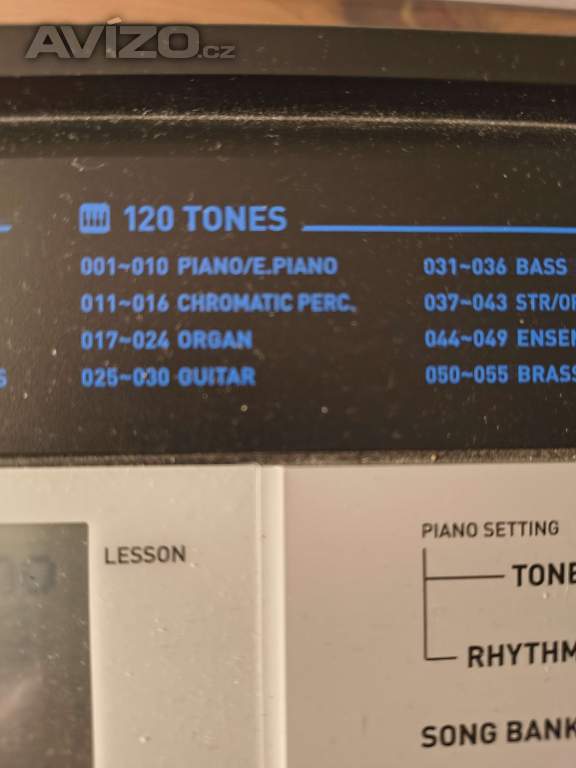Foto inzerátu Klávesy Casio CTK-1550 