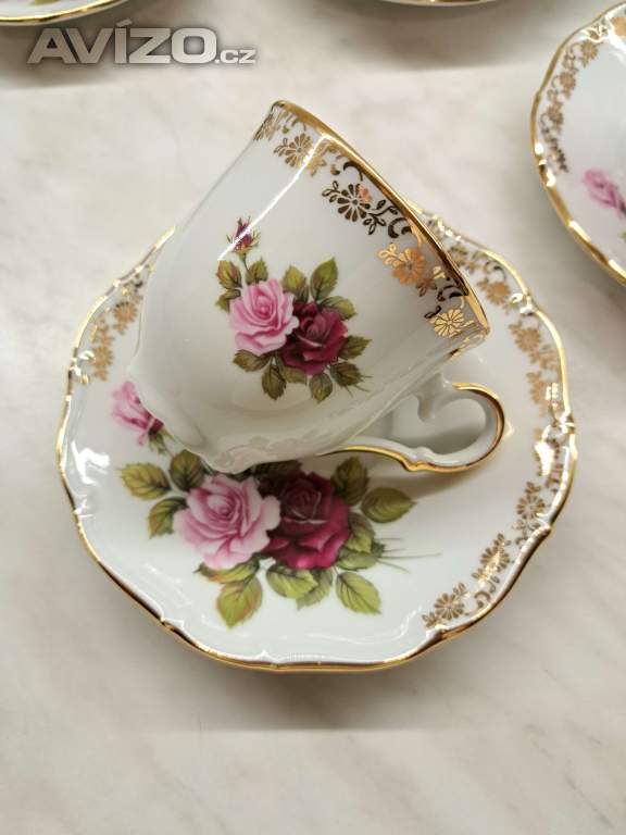 Foto inzerátu Karlovarský porcelán - Cecily 5 sad (120)