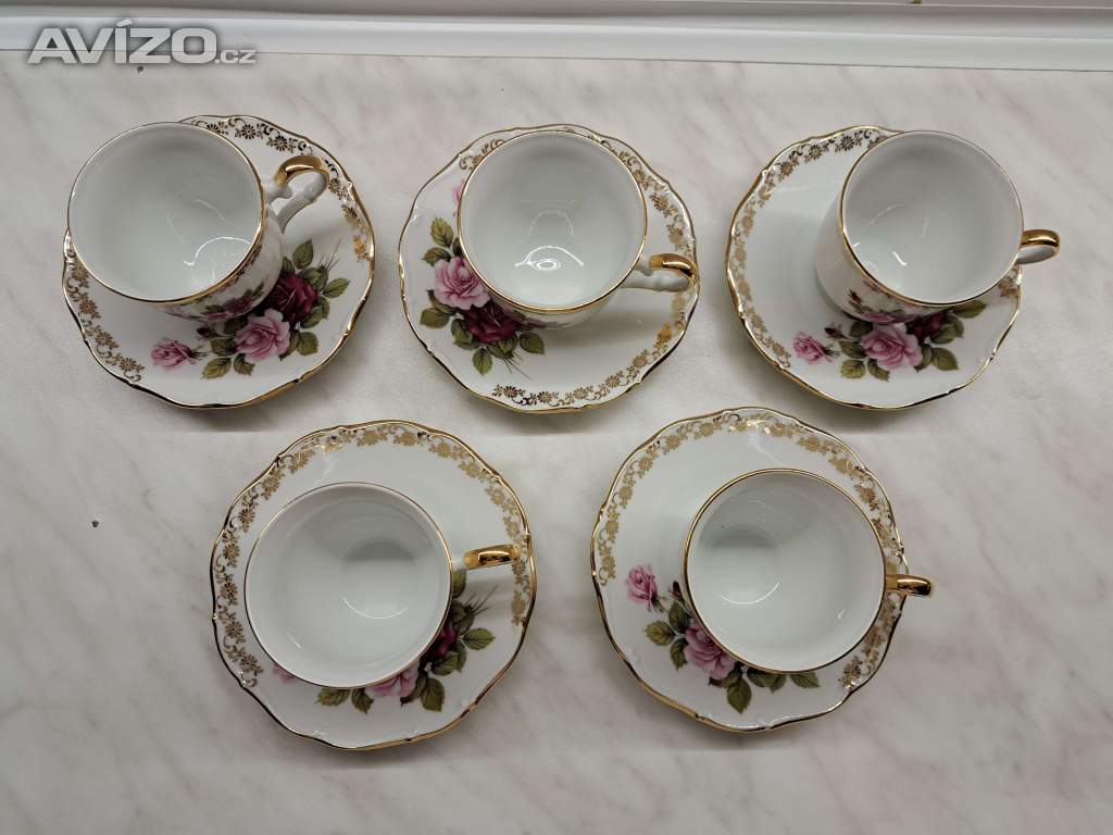 Foto inzerátu Karlovarský porcelán - Cecily 5 sad (120)