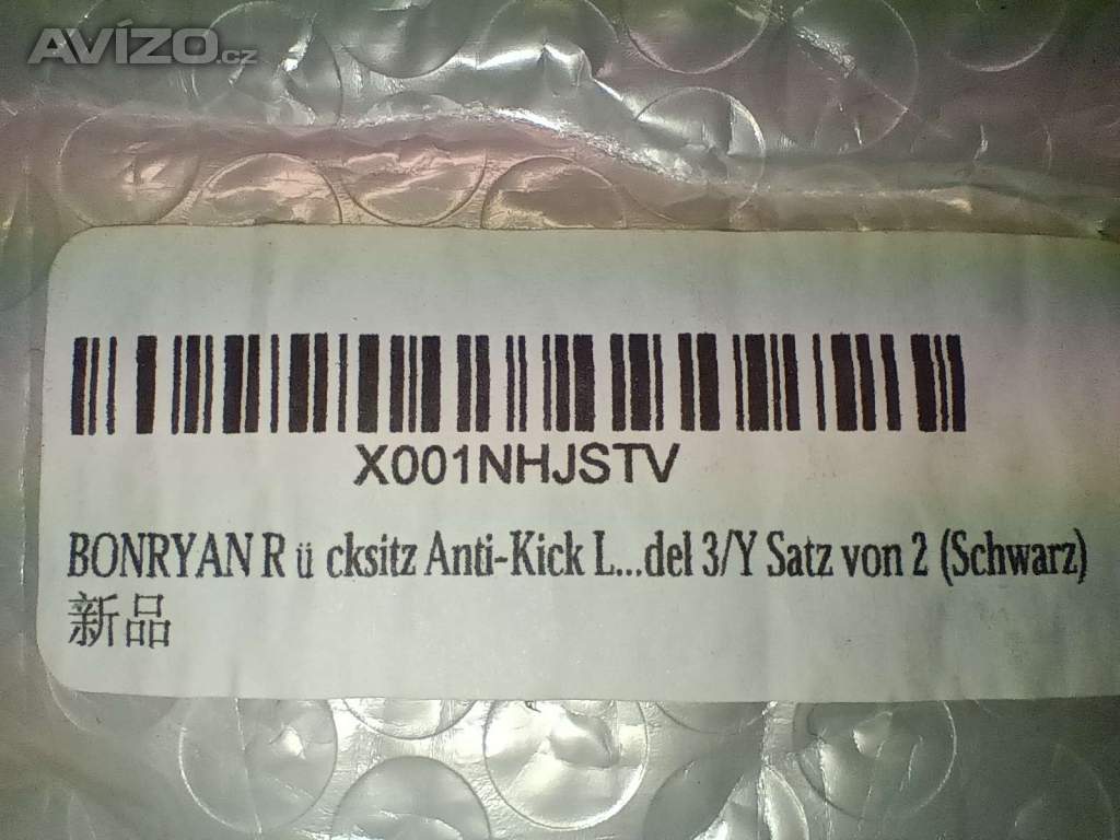 Foto inzerátu 149 - anti-kick mats - chrániče zadní strany sedadel Tesla Y nebo 3