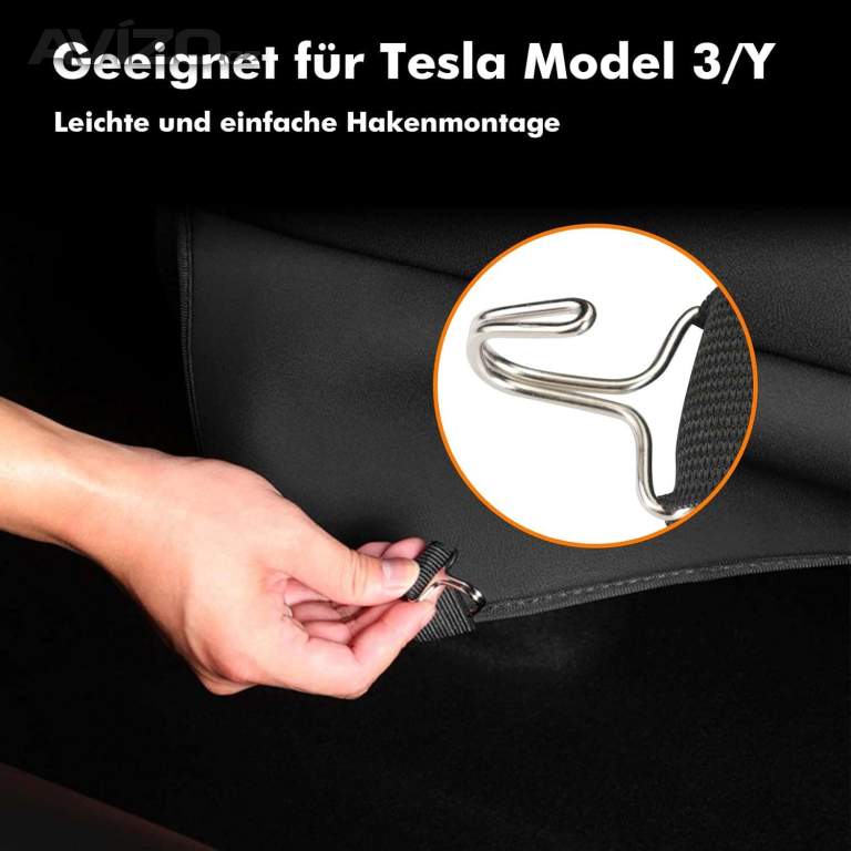 Foto inzerátu 149 - anti-kick mats - chrániče zadní strany sedadel Tesla Y nebo 3