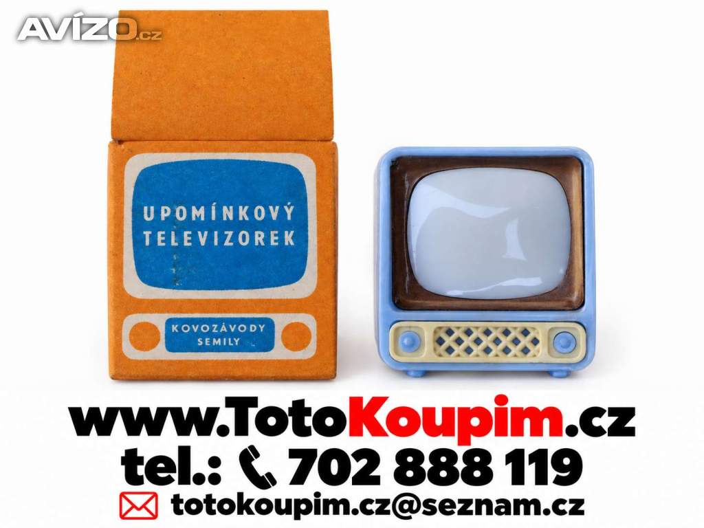 Foto inzerátu Koupim takovou starou dětkou tv - stará retro hračka