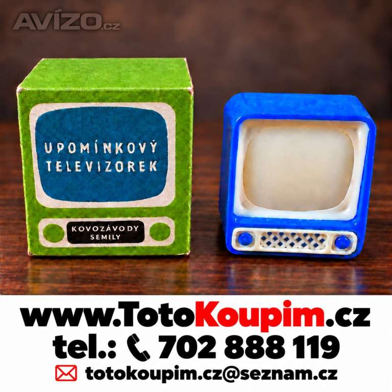 Foto inzerátu Koupim takovou starou dětkou tv - stará retro hračka