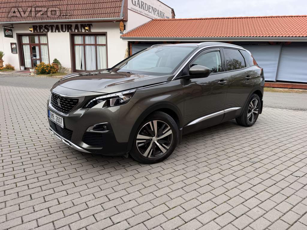 Peugeot 3008 1.5 BHDI(96 KW), ALLURE, naj. 49 000 km, ČR