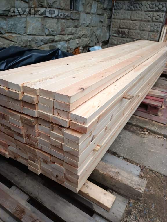 Lať borovice 38 x 89 x 4877mm