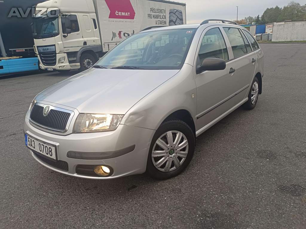 Škoda Fabia 1.2 HTP, velmi dobrý stav i vzhled, nová STK 