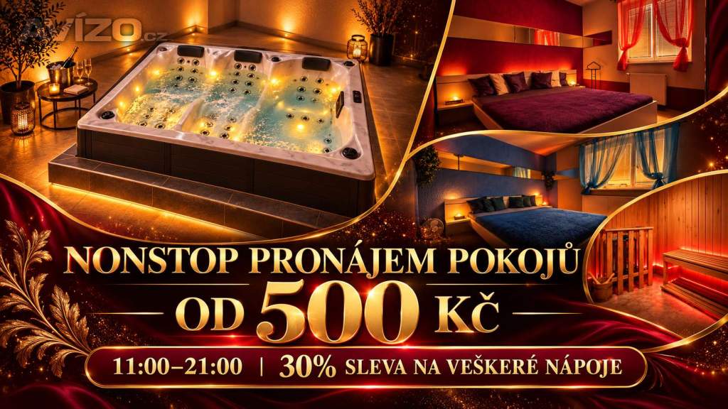 Nonstop pronájem pokojů Ostrava M-Hory
