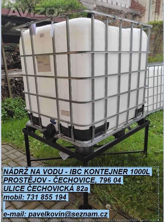 Foto inzerátu IBC 1000L Víko 22cm 2.000,-Kč PROSTĚJOV